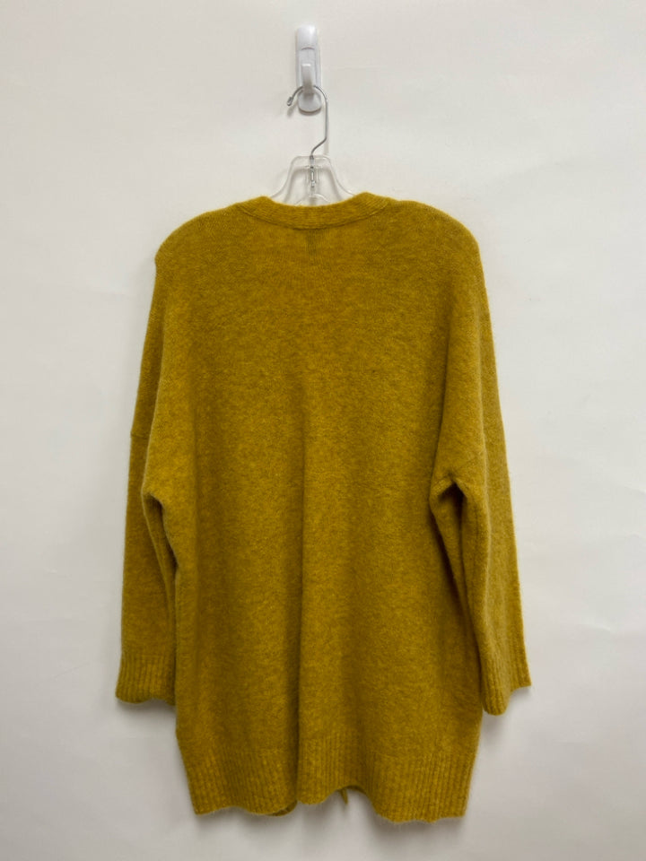 NWT Eileen Fisher Size XS Goldenrod Cardigan Wool Blend Ladies Sweater