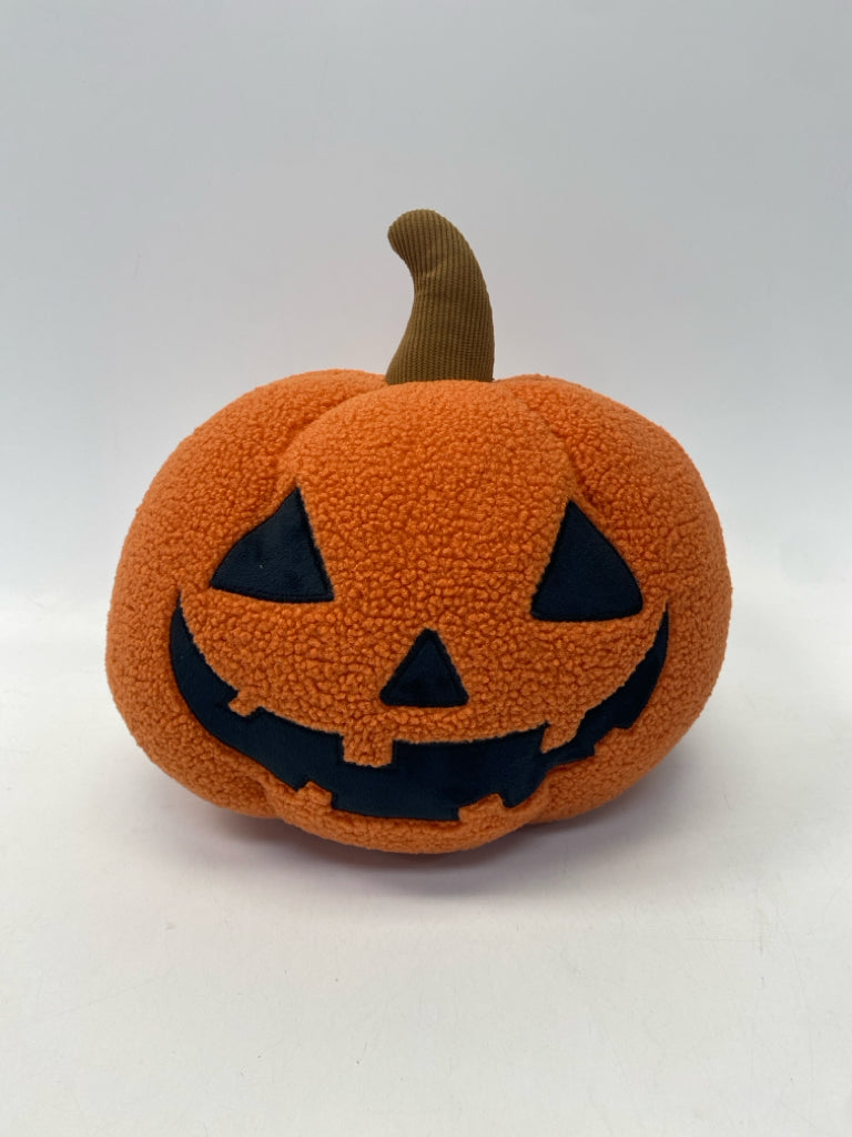 Orange Stuffed Fabric Halloween