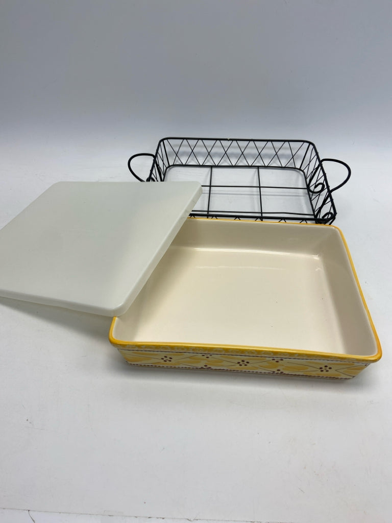 Temp-tations Yellow Bakeware