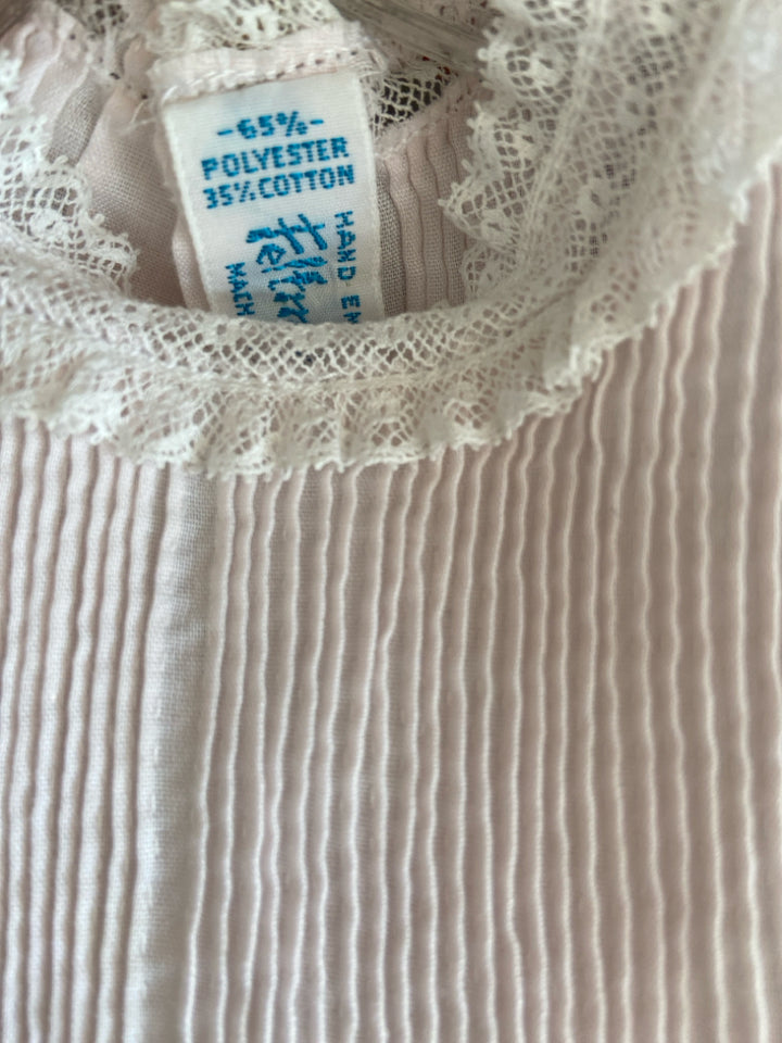 NWT Feltman Bros. SIZE 6M Pale Pink Smocking Embroidered Girl&
