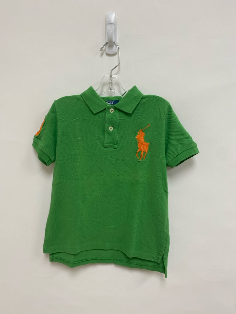 Ralph Lauren SIZE 5 Green Orange Polo Boy&