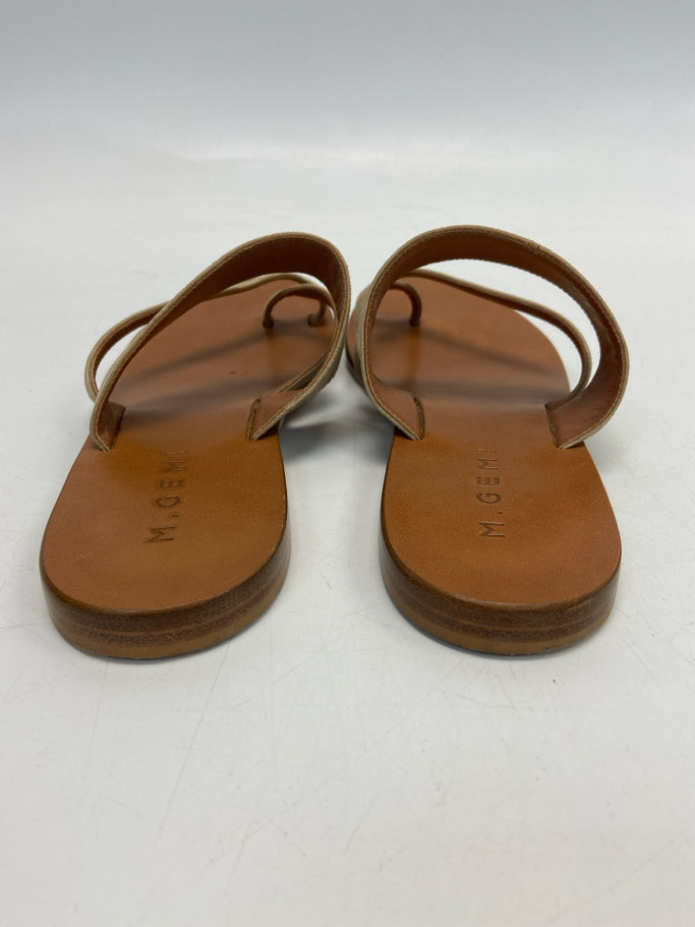 Size 35.5 Brown Crisscross Sandals