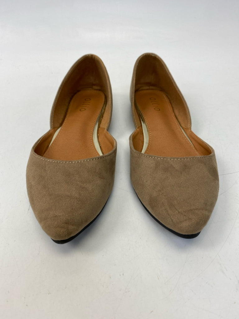 NWOT US Shoe Size 8.5 Brown Flats