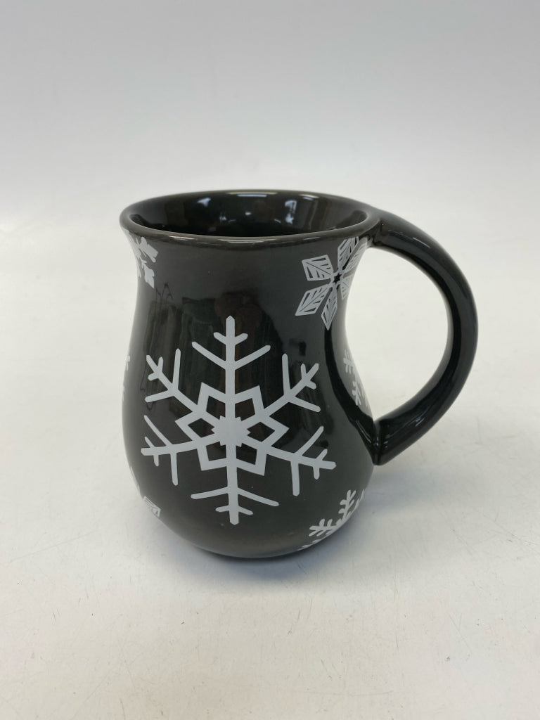 Temp-tations White Gray Snowflakes Winter