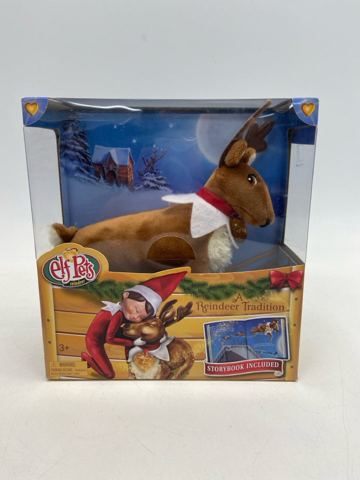 NEW/BOX Brown White Christmas