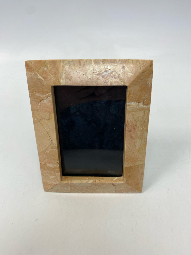 Peach Marbled Frame