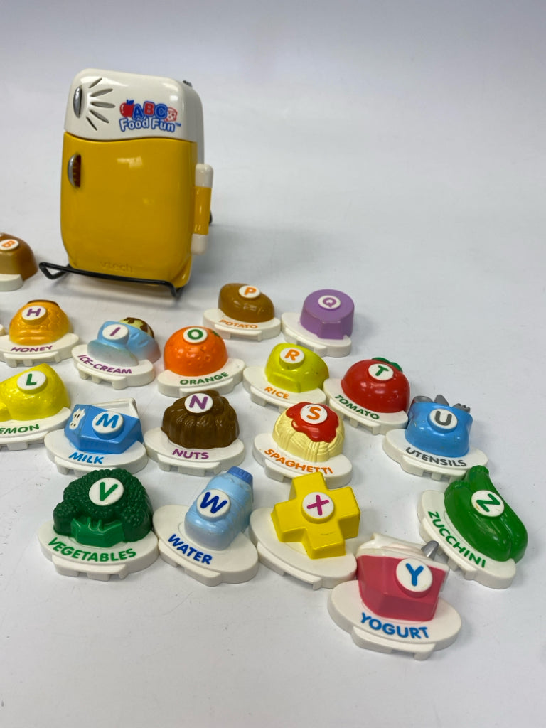 V-Tech ABC Food Fun Fridge w/26 Letter Magnets