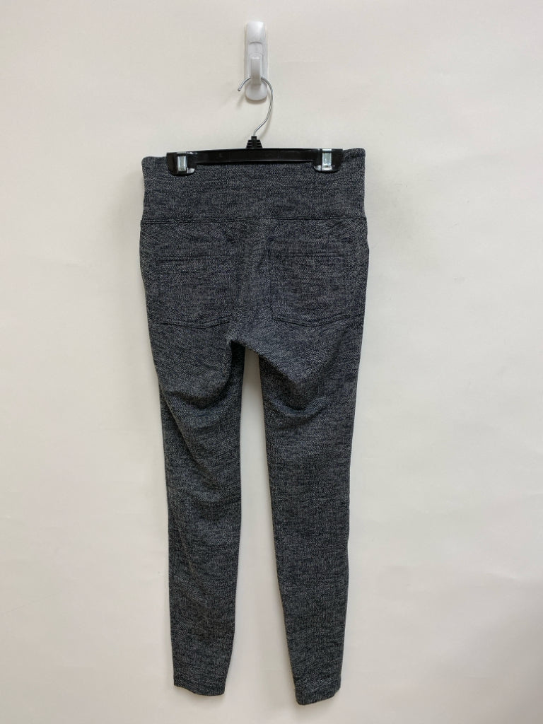 Athleta Size XSP Black/Gray Herringbone Petite Leggings