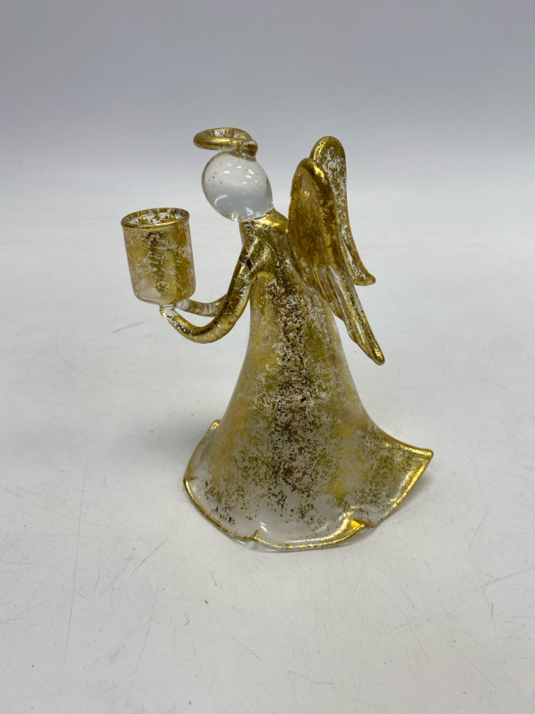 Gold Clear Glass Christmas
