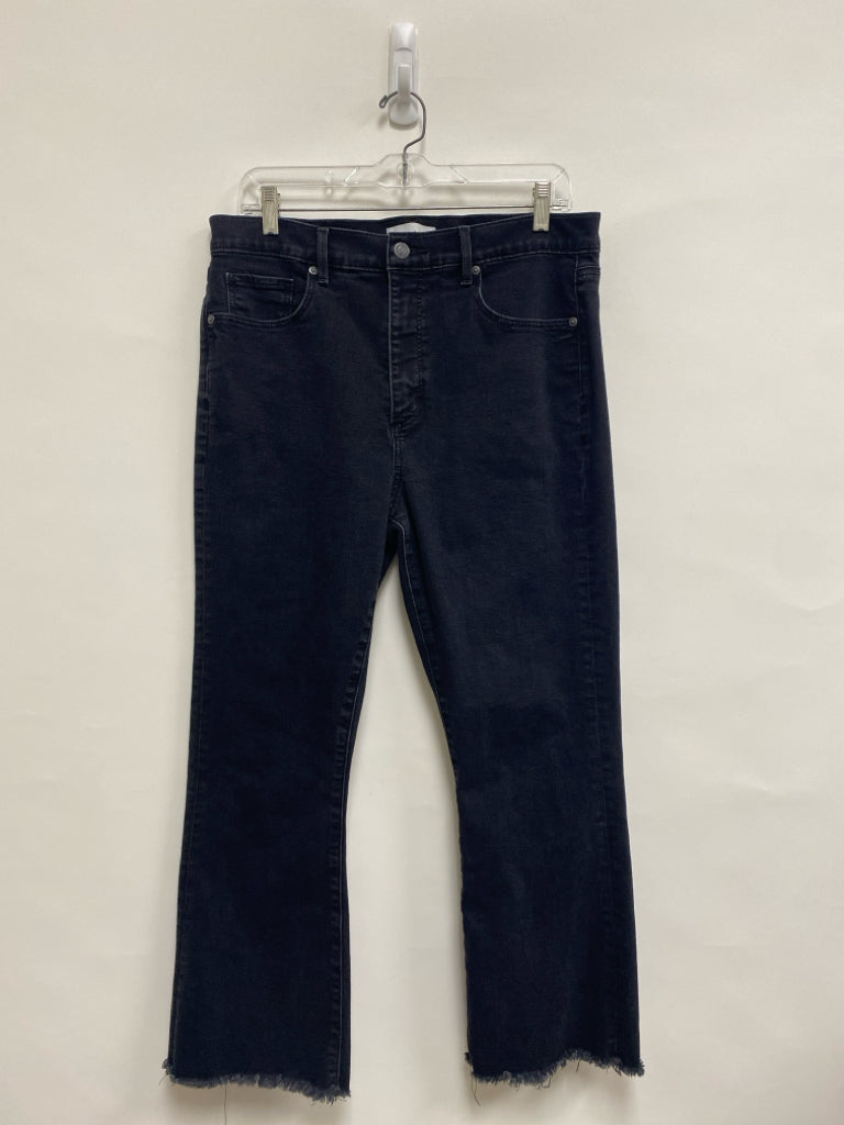 LOFT Size 12 Black Denim Ladies Jeans