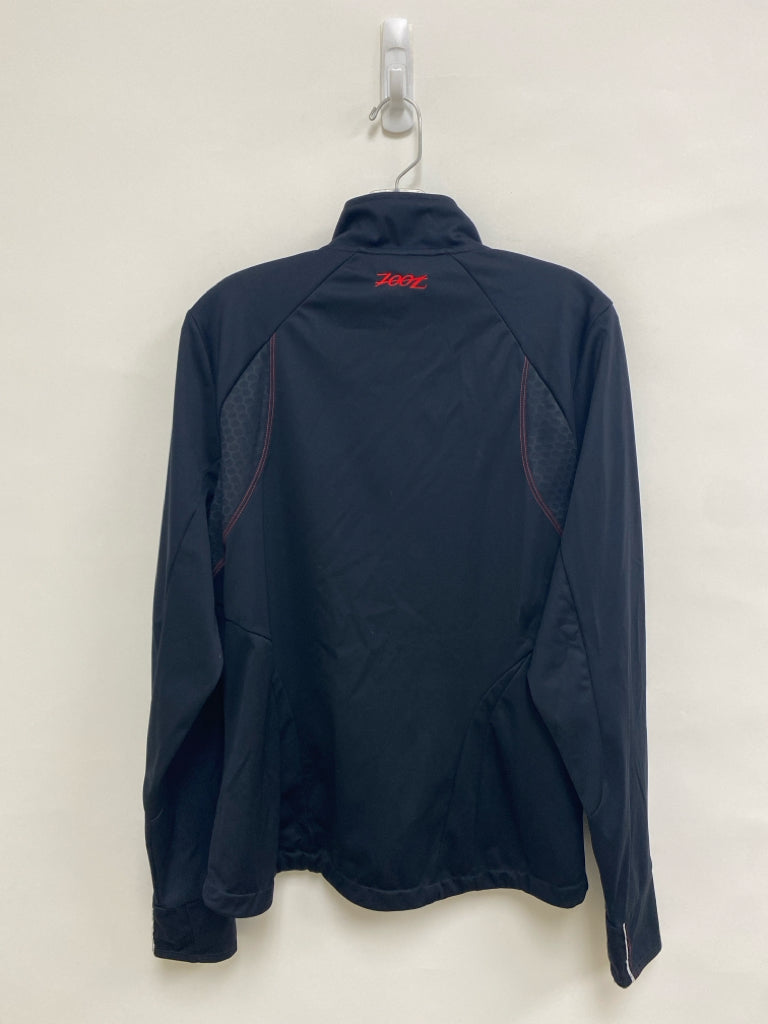 Size XL Black Zip Down Athletic Jacket