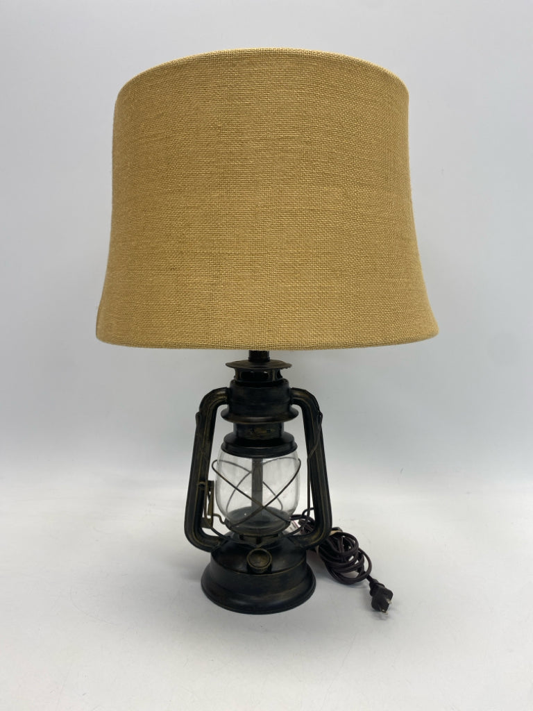 Bronze Natural Metal Lamp