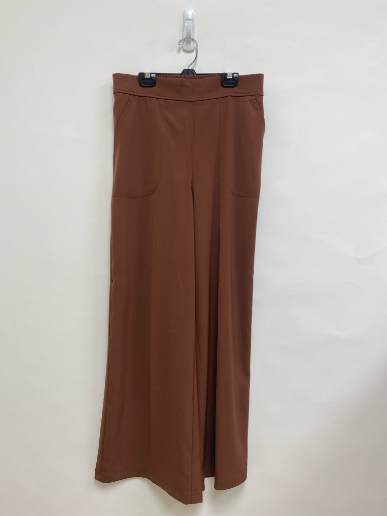 Max Studio Size L Brown Wide Leg Ladies Pants