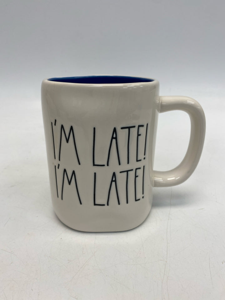 Rae Dunn White Coffee Mug