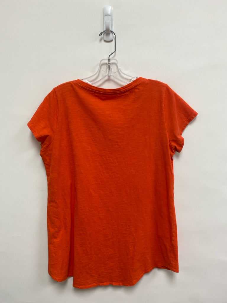 Eileen Fisher Size S Orange Ladies Top