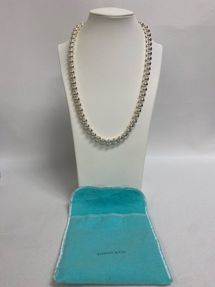 Tiffany &amp; Co. Silver Beaded Necklace