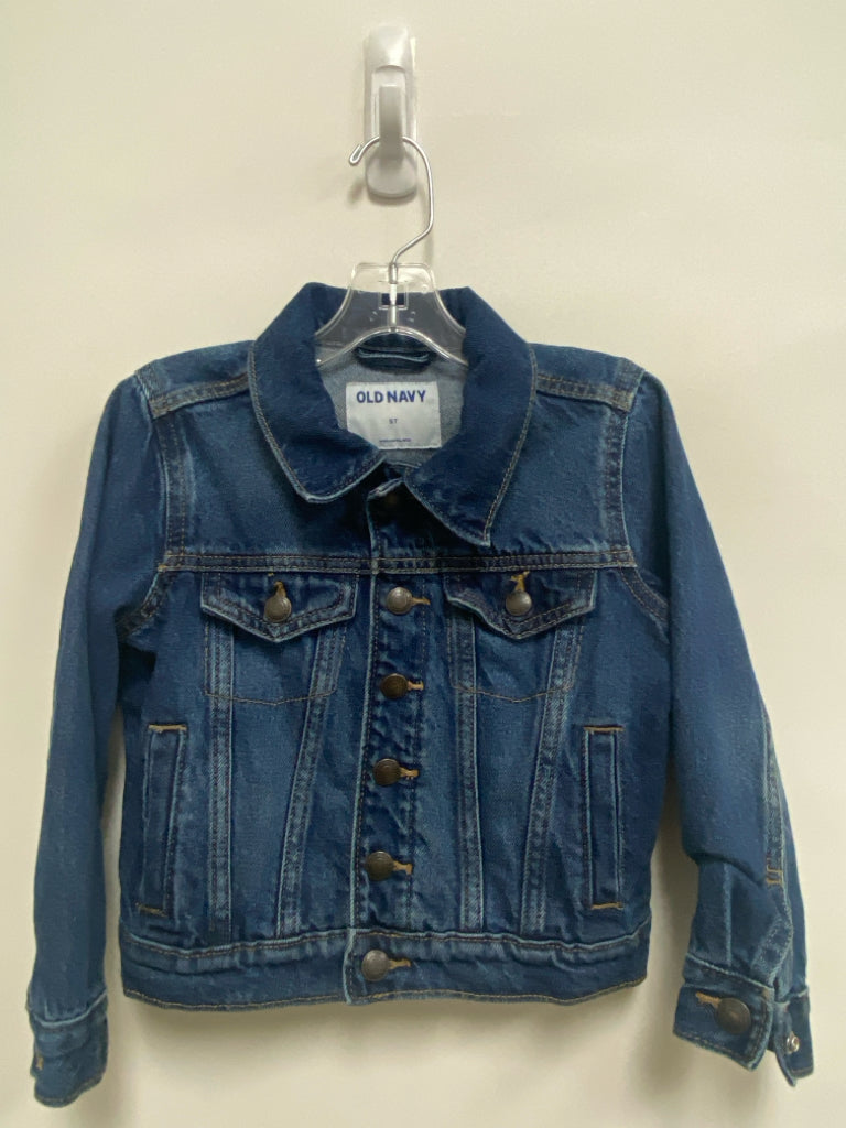 Old Navy SIZE 5T Dark Blue Denim Girl&