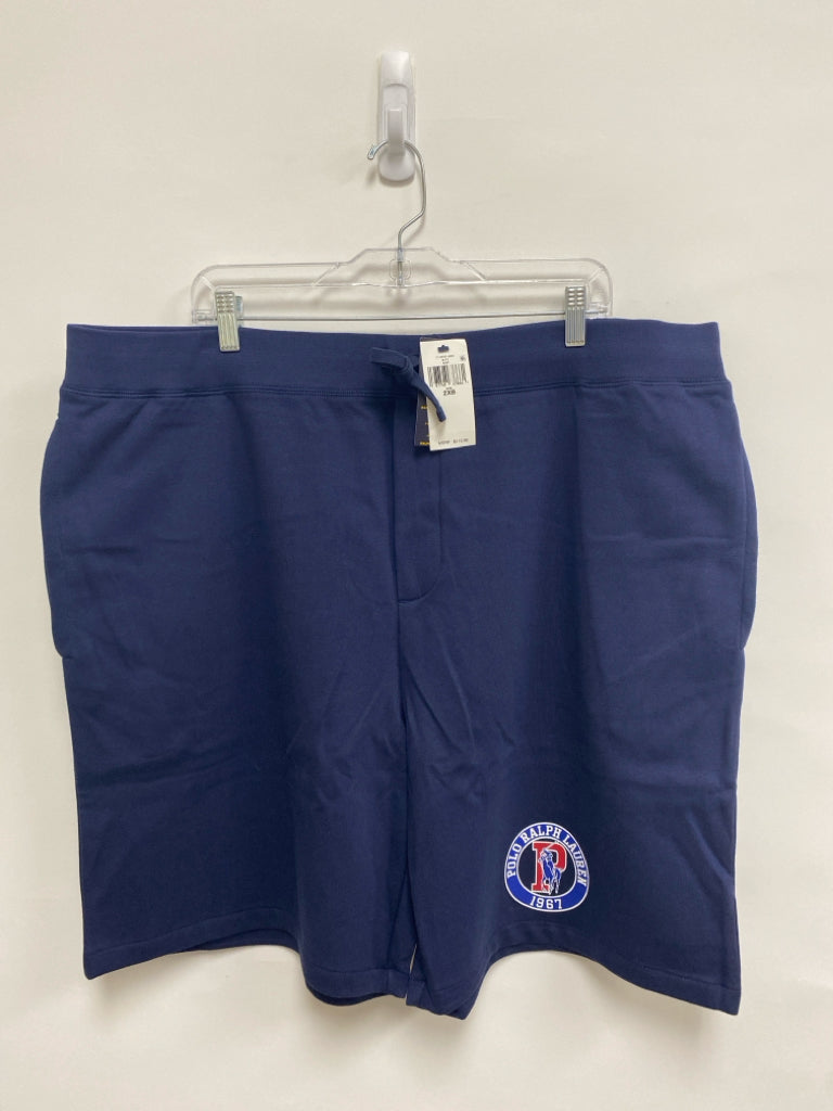 NWT Polo Size 2X Navy Pull-on Men&