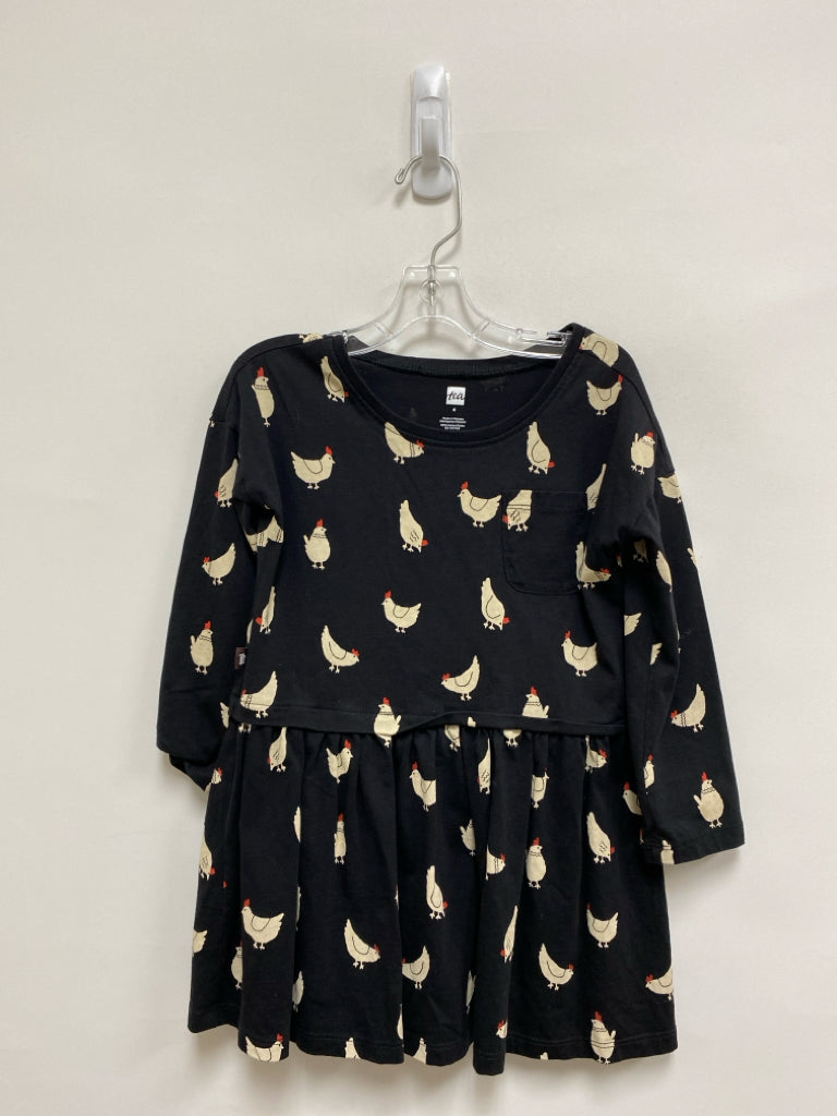 Tea SIZE 4 Black Tan Chicks Girl&