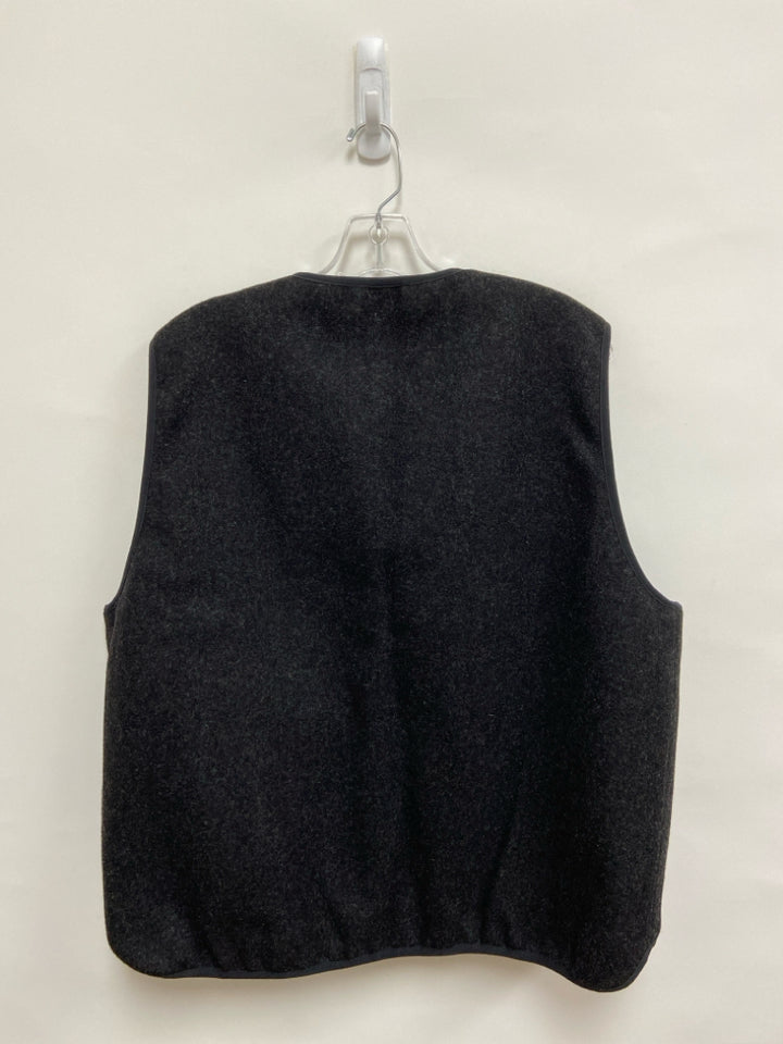 Size XL Brown Button Up Wool Men&
