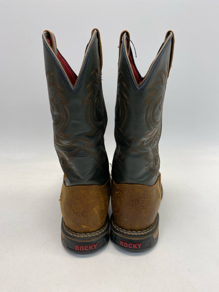 Size 10 Brown Western Men&