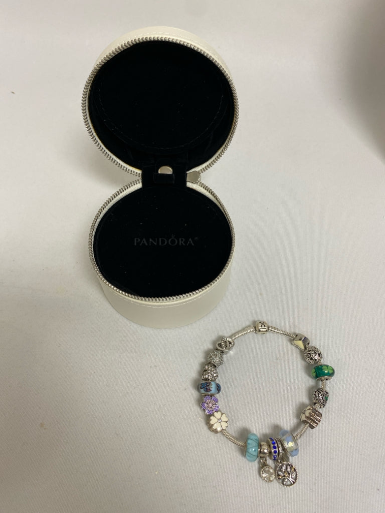 Pandora Silver Multi Color Bracelet
