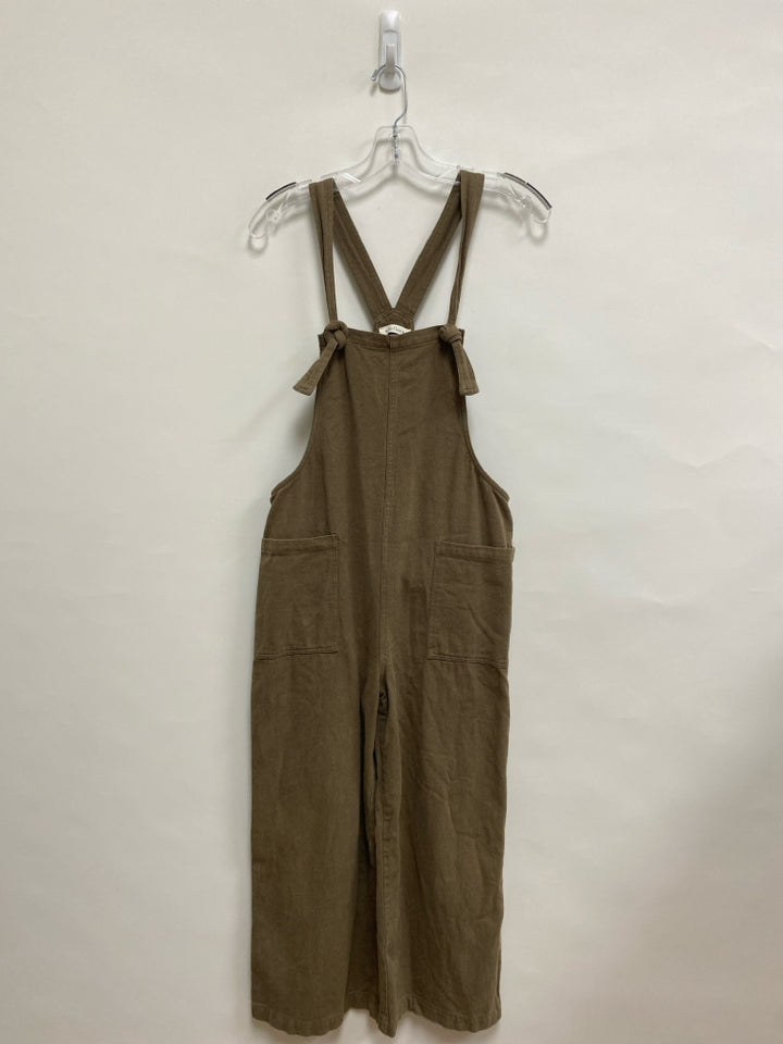 Size S Moss Sleeveless Denim Ladies Overalls