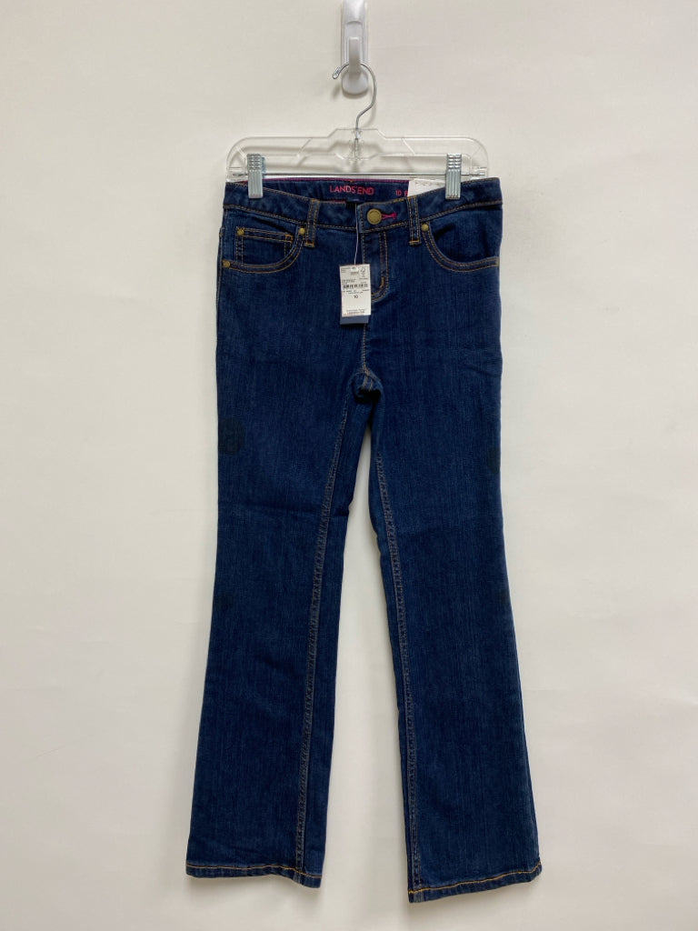 NWT Lands End SIZE 10 Dark Blue Girl&