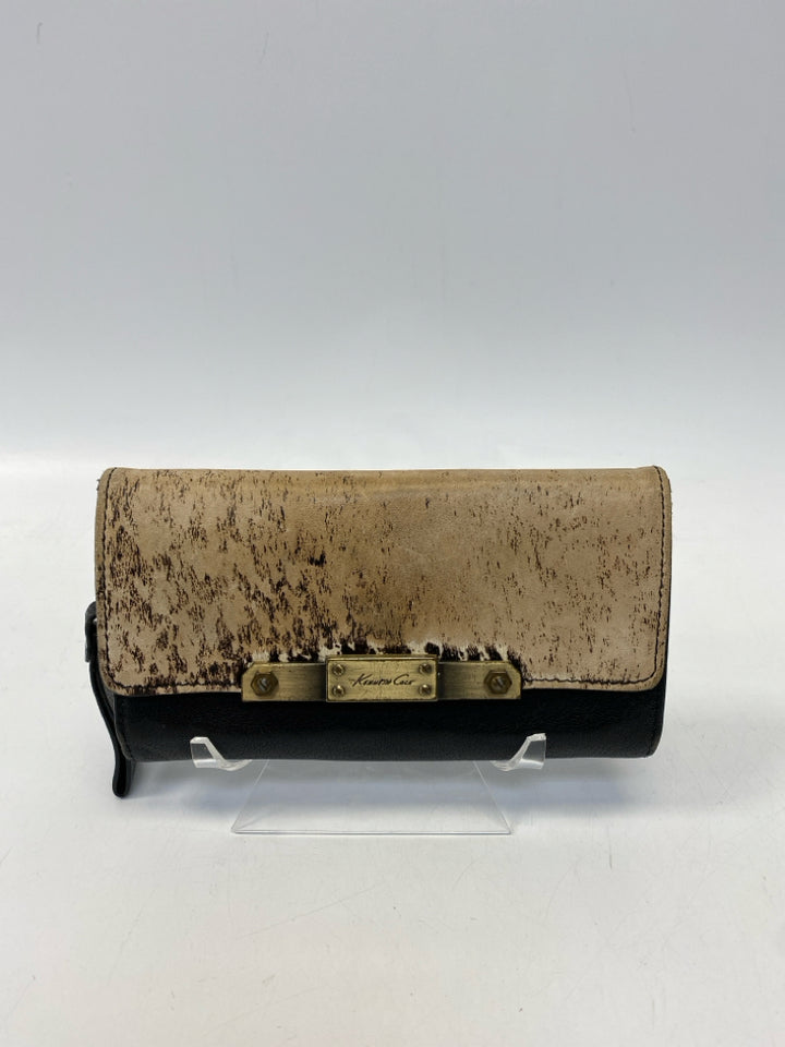 Kenneth Cole Black Brown Wallet