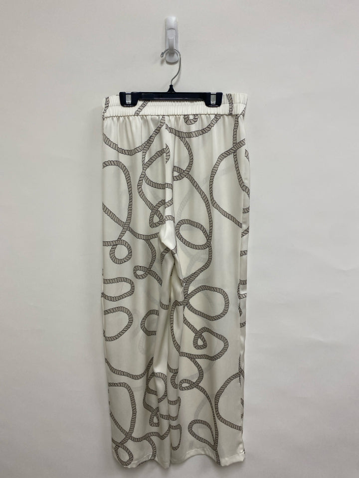Joie Size S White Gray/Black Ropes Ladies Pants