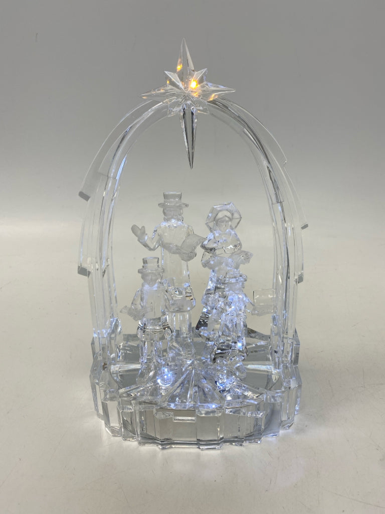 Clear Lit Acrylic Christmas