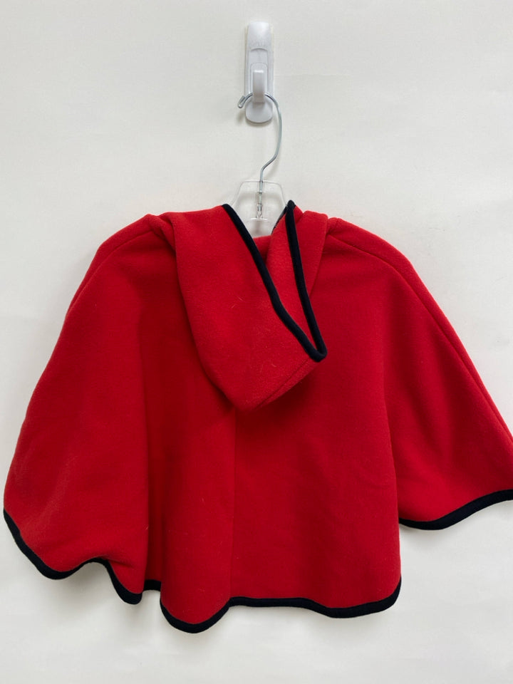 NWT Good Lad SIZE OSFM Red Black Dog Cape Girl&