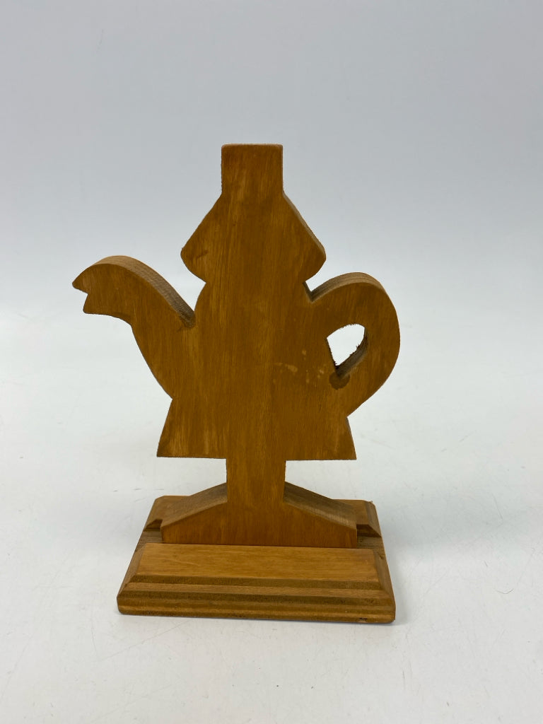 Brown Wood Figurine