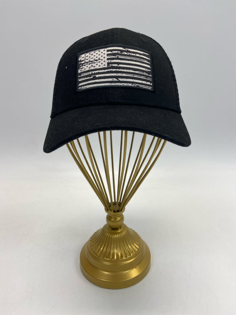 Black Gray American Flag Men&