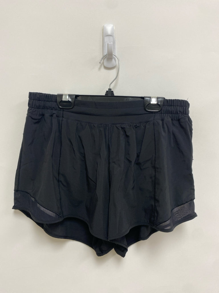 Lululemon Size 12 Black Athletic Shorts
