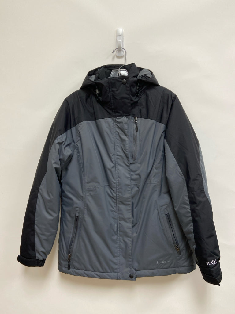 L L Bean Size S Charcoal Black Ladies Jacket