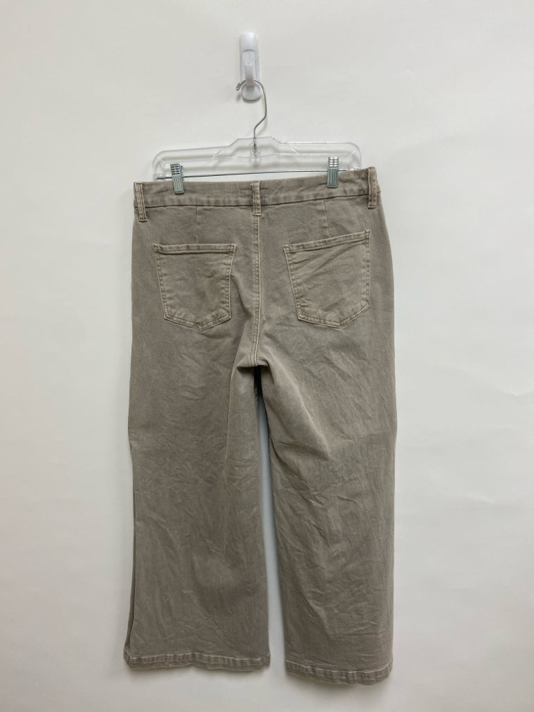 Kut from the Kloth Size 8 Taupe Ladies Jeans