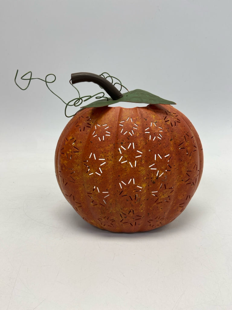 Orange Cut-Out Metal Fall