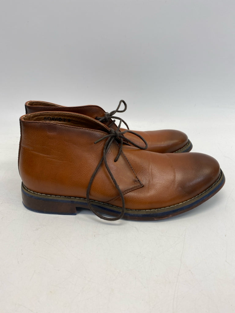 Size 8 Brown Lace-Up Men&