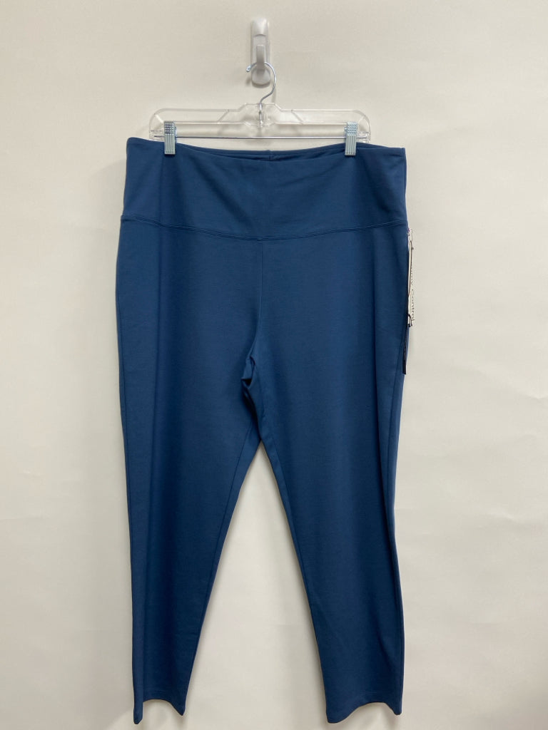NWT Jones New York  SIZE  2X Dark Blue Plus Size Leggings