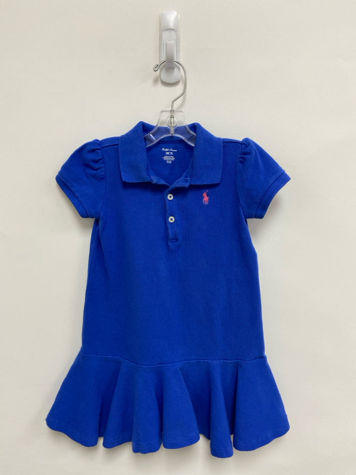 Ralph Lauren SIZE 24M Blue Quarter Button Girl&