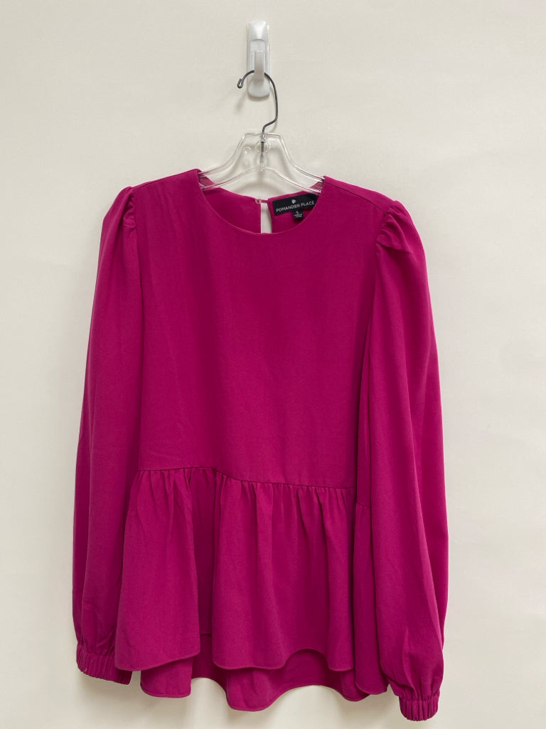Pomander Place Size S Magenta Ladies Top
