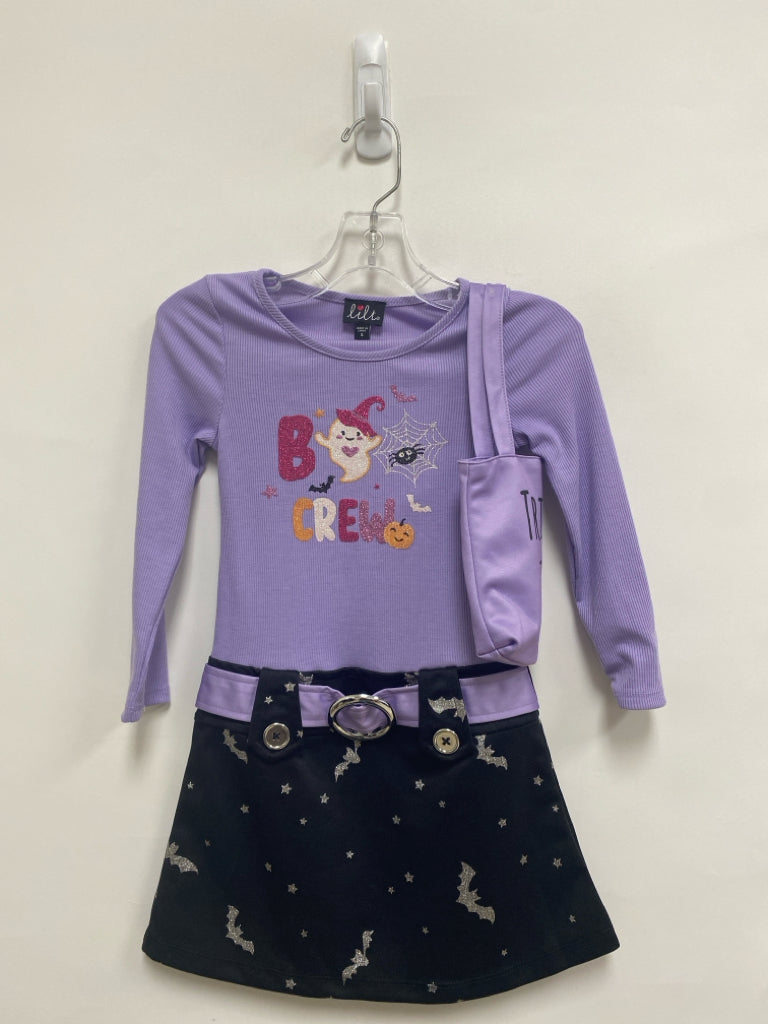 SIZE 5 Lavender Black Girl&