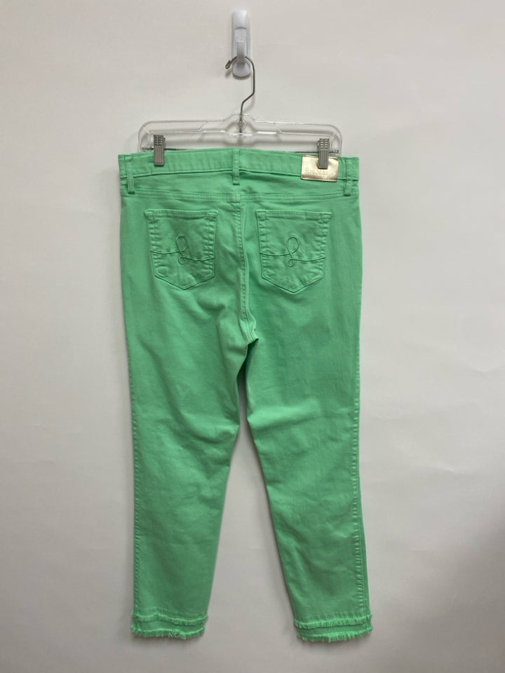 LILLY PULITZER Size 12 Pale Green Ladies Pants