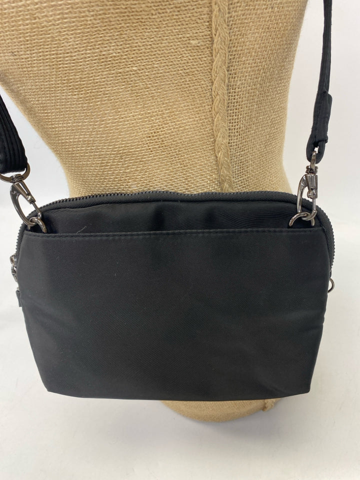 Travelon Black Nylon Crossbody