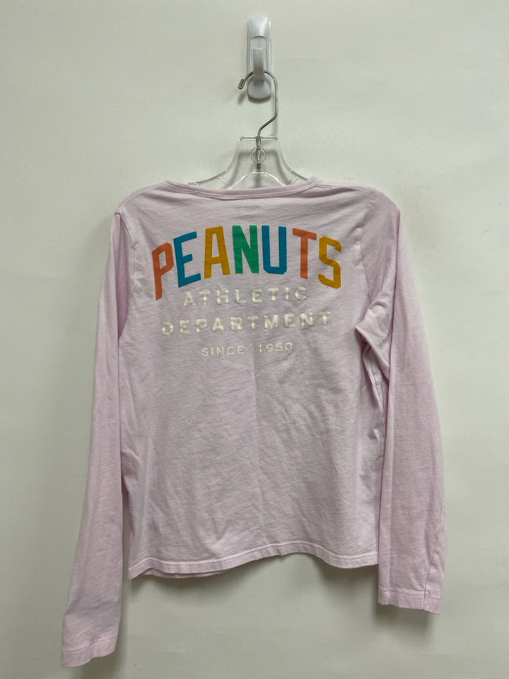 PEANUTS SIZE 14 Pale Pink Long Sleeve Girl&