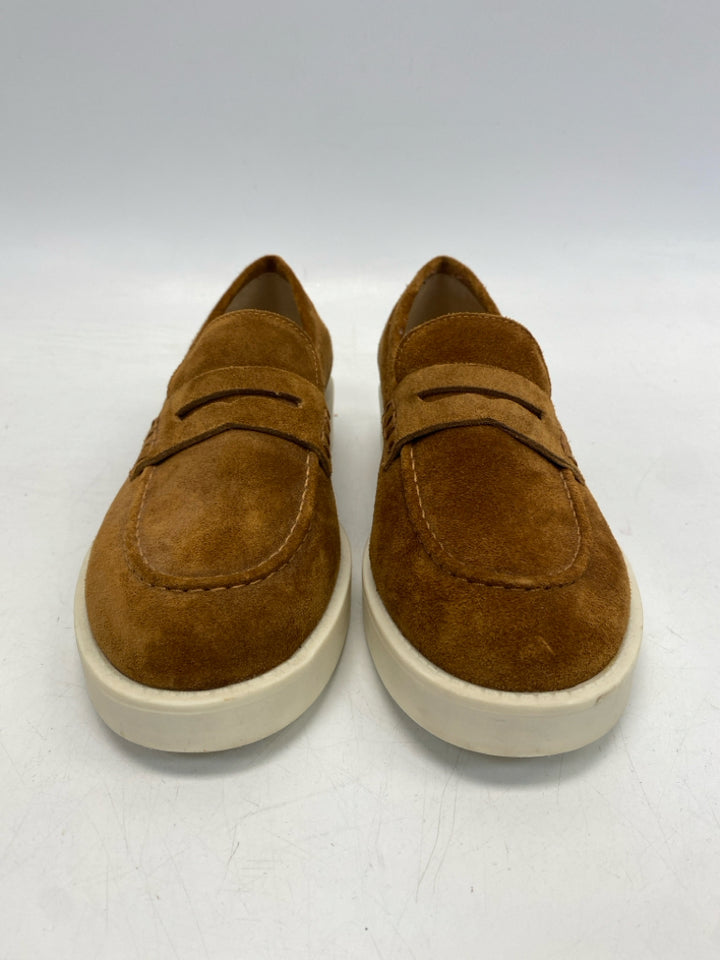 EU Shoe Size 39 Chestnut Suede Flats