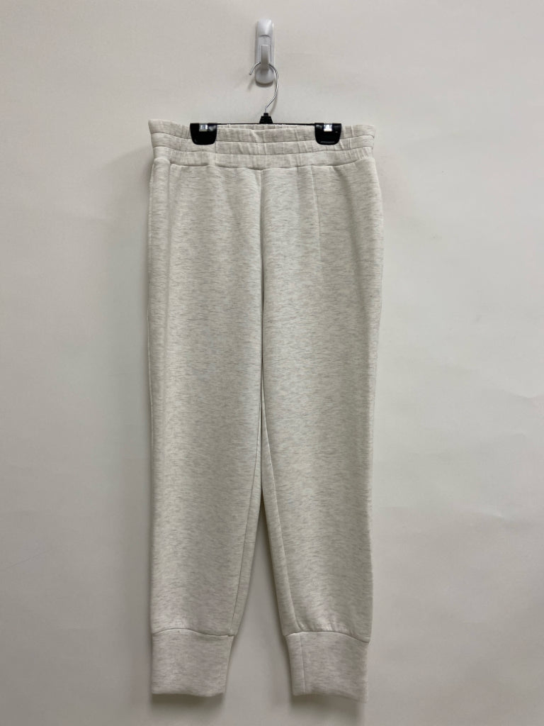 VARLEY Size M White/Gray Streaked Joggers Ladies Lounge Pants