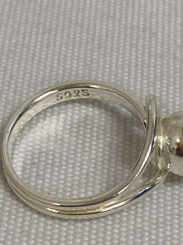 Silver Ball Ring