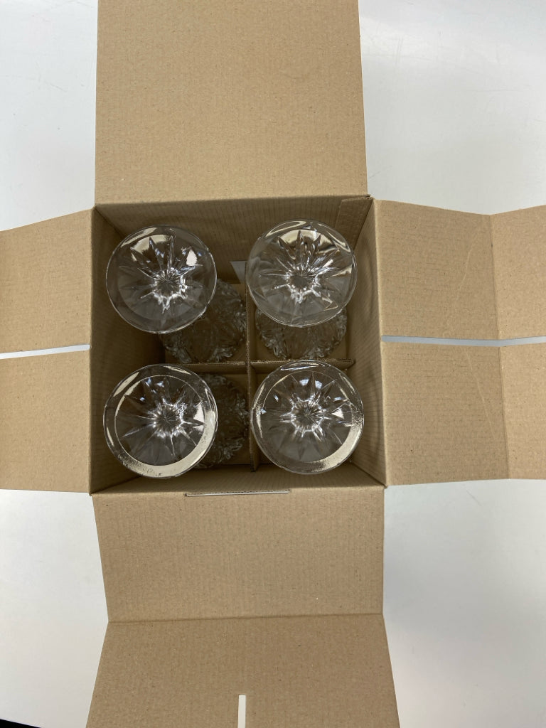 Shannon Crystal Clear Pineapples Crystal Glassware